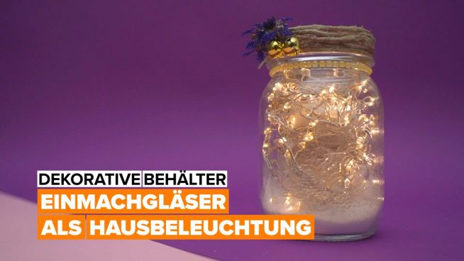 Dekorative Behälter: erleuchte Dein Haus